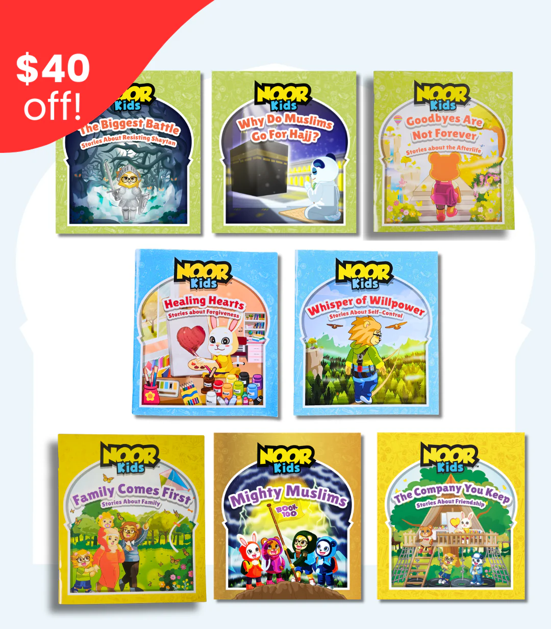 "Secret" Noor Kids Eid Gift Bundle (8 Books) - Image 2